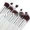 China Custom Made Makeup Brushes White Makeup Brushes Luxury Gold Makeup Brushes