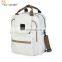 factory OEM fashion multifunctional PU leather baby backpack bag