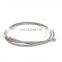Sanitary JIC Flexible Stainless Steel PTFE High Pressure Hose