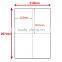 SINMARK 10.5*14.9cm Mirror surface a4 size sticker paper price