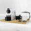 Hotel coffee maker with electric kettle tray set/welcome tray for hotel supplies