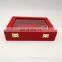 Beautiful New Design Red Color Velvet Storage Jewelry Box