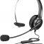 USB Headset with Microphone,Computer Headset with Noise Cancelling Mic, Stereo Wired Headphone for PC Laptop Call Center Customer Service