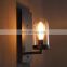 Indoor Vintage LED Wall Light Glass Lampshade Wall Lamp Decorate Led Wall Light