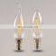E14 220V LED Lamp C35T LED Dimmable Filament Candle Bulbs led bulb filament light