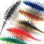 5cm 1.7g large quantity in stock two - color needle shaped Ocean Beach colorful seabass lifelike silicone  fishing soft Lure