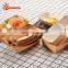 Sunkea fast food packaging kraft paper food tray boxes