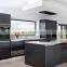 For Customized Prefab Houses American Style Matt Black Custom Kitchen Cabinets