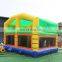 New jungle world bouncer trampoline rainbow bounce house inflatable spider man bouncy castle
