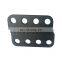 Black anodized aluminum mounting bracket sheet metal punching metal stamping part