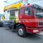 New 10 ton SPS25000 with four-section straight boom crane truck price