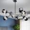 Art Decor LED Chandelier Lighting Modern Glass Ball LED Lamp Creative Hanging Light Fixture