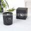 OEM Private label  BLACK glass jar Scented candles customize aromatherapy luxury fragrance wooden wick scented candle