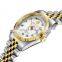 2019 TOP Custom Special Bezel Fashionable Luminous Hands Diamond Gold Luxury Watch Valentines Gift for lover
