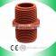 male threaded grooved tubing coupling