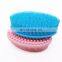 Manufacturer's direct sales silica gel shampoo bath brush children's massage brush baby's back brush