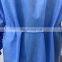 High quality disposable isolation gown SMS protective gown with long sleeves and cuffs surgical gown