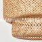 High Quality Woven Bamboo Lampshade Natural Bamboo Pendant light, Ceiling light decor Wholesale