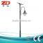 Solar power LED decorative light 3-4m height, new design, hot sale with CREE high quality LED source