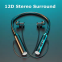 Versatile Neckband Headphones: Magnetic, Wireless for iPhone, Ideal for Sports and On-the-Go Use