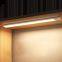2024 Cheapest New Arrival Rechargeable Battery Operated Motion Sensor Magnetic Dimmable Under Cabinet Lights