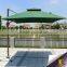 Green color fabric promotional umbrella beach parasol top sale sun umbrella