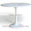 saarinen tulip wooden side table