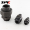 Carbon Steel Hydraulic Tube Fitting, Welded End Straight Tube Fitting (JB966 Standard), Metric Marine Welded Straight Fitting, In-Stock