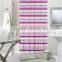 Mildew Resistant polyester flower printed waterproof shower curtain, for hotel family