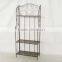 Home decoration Hot Sell Wrought Iron Book Shelf,bookcase,book rack