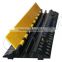 100*25*4.5cm 2 Channel Rubber Cable Protector lightweight pu cable protector