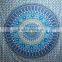 Block Printed Mandala Tapestry Wholesale Cotton Throw Wall Decor