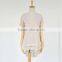 2016 Autumn Short Sleeve Pullover Lace Bottom Sweaters for Lady Supplier's Choice