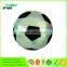 9inch black and yellow Inflator pvc football toy balls