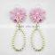Baby Girls' Pearl Chiffon Barefoot Toddler Foot Flower Beach Foot Chain/Flower Perfect For Baby Photo Props WH-1651
