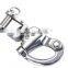 Zinc Plated European Swivel Adjustable Snap D Shackle Quick Release Shackle In China carabiner                        
                                                Quality Choice