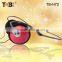 Popular stereo headphones, braided cable mp3 sport headphone