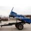 Single axle back dumping farm China truck trailer for sale joyo for you