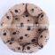 Cuddle Pet Dog Bed Brown Color With Paw Print