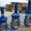 High quality PN10/16 cast iron wafer knife gate valve pneumatic knife gate valve