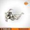 Keyed Entry Lever Door Lock, Polished Brass