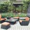 2016 New Design Outdoor Resin Wicker coffee shop sofa set