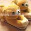 plush shoes/plush animal house shoes/little bear plush shoes