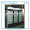 Chain Supermarket Upright 3 Door Glass Freezer