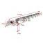 2015 High Quality High Grade Durable New Stainless Steel Coat Robe Hat Clothes Towel 8 Hooks Wall Hanger Rack