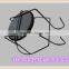 wrought iron hanging flower pot rack