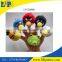 2016 hot sale funny happy family plush stuffed finger toys for kids 5pcs/bag