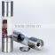 Mills FDA Metal salt and pepper grinder 2 in 1 small