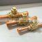 HBV mini brass ball valve