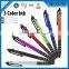 Wholesale Plastic Stylus Pen Touch Screen Pen,Multi-functional 3 Color Refill Touch Plastic Ball-point Pens